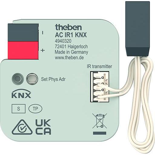 Theben, Programma di commutazione degli accessori, Ac Ir1 Knx