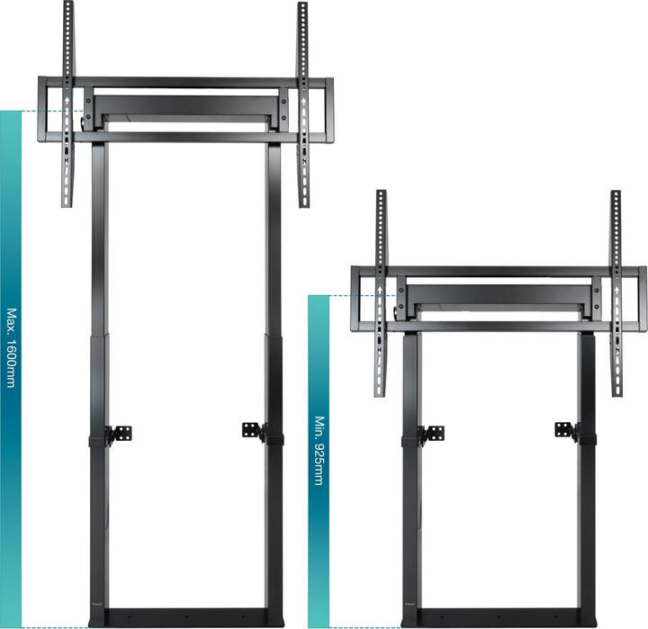 Image du produit Tooq Technology SOPORTE SUELO/PARED FIJO HIPERION 55-100 (120 kg, 55" - 100")