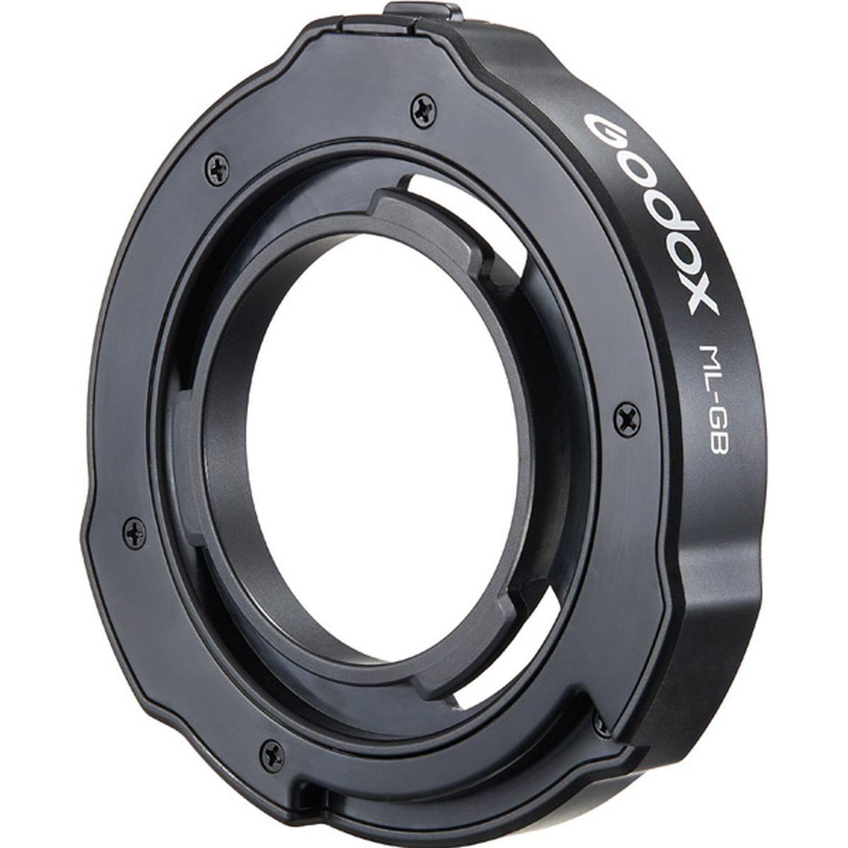 Godox Adattatore Bowens per ML100Bi e ML60IIBi (Adattatore per unità flash), Accessori per flash, Nero