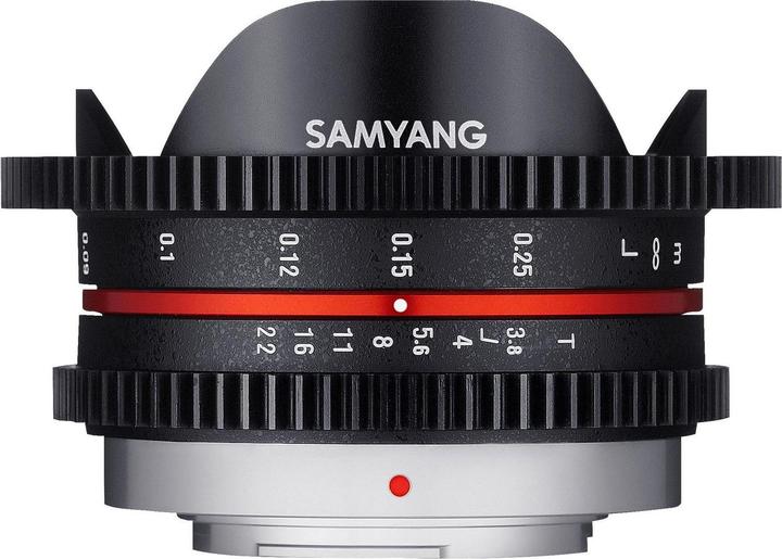 Produktbild Samyang 7.5mm T3.8 Cine MFT (Micro Four Thirds, APS-C / DX)