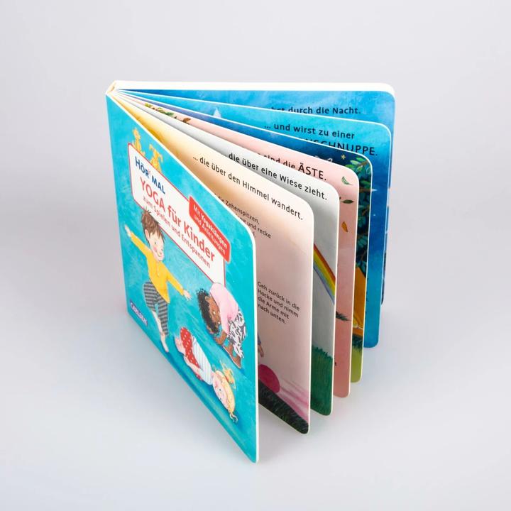 Actual product image Hör mal (Soundbuch): Yoga für Kinder zum Spielen und Entspannen (German, Doris Rübel, 2021)
