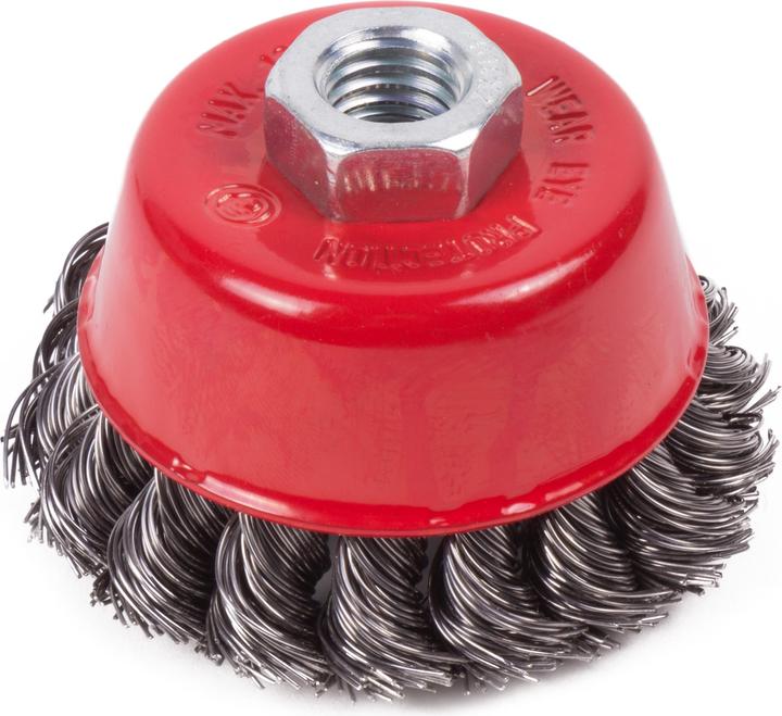 Actual product image Benson Wire cup brush twisted, grinder 75 mm
