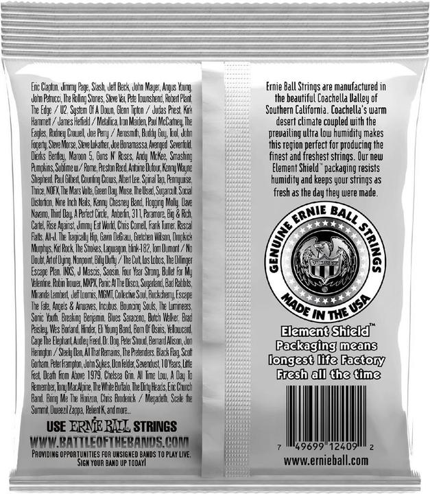 Actual product image Ernie Ball Acoustics Ernesto Palla (6 x, Guitar, 0.04")