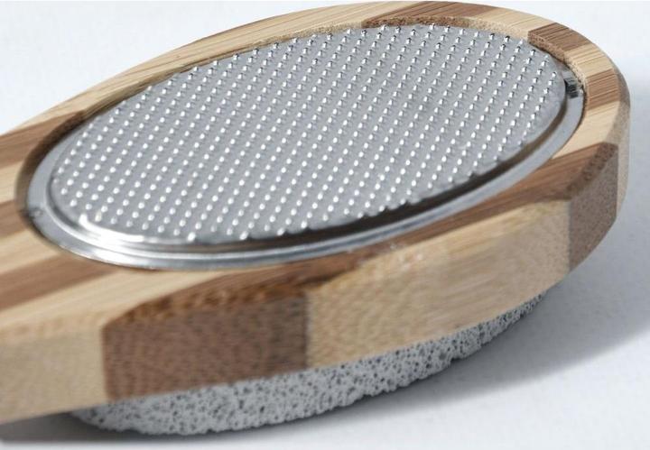 Image du produit spirella Brosse 4-En-1 Pour Les Pieds En Bambou Beige - Brosse Corps