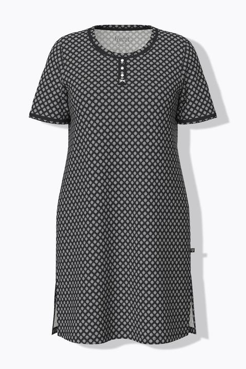 Produktbild Ulla Popken Bigshirts, 2er-Pack, Muster/uni, Rundhals, Halbarm (54)