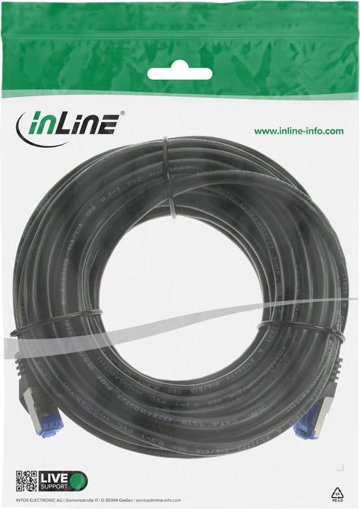 Immagine prodotto InLine Cavo di rete (S/FTP, CAT6a, 15 m)