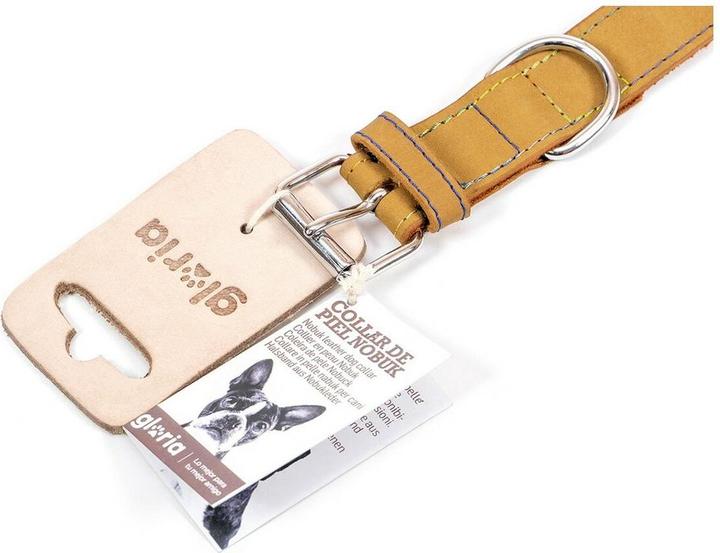 Image du produit Gloria Collier pour chien Oasis 50 cm Jaune (50 x 2,1 cm) (Nubuck)