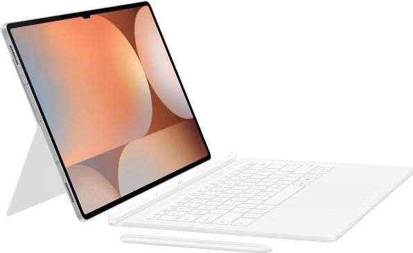 Actual product image Samsung Book Cover Keyboard Tab S10 Ultra/S9 Ultra White (NL, Galaxy Tab S10 Ultra, Galaxy Tab S9 Ultra)