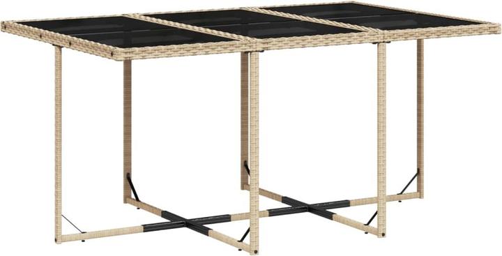 Produktbild vidaXL Garten Essgruppe (165 x 165 x 73 cm)