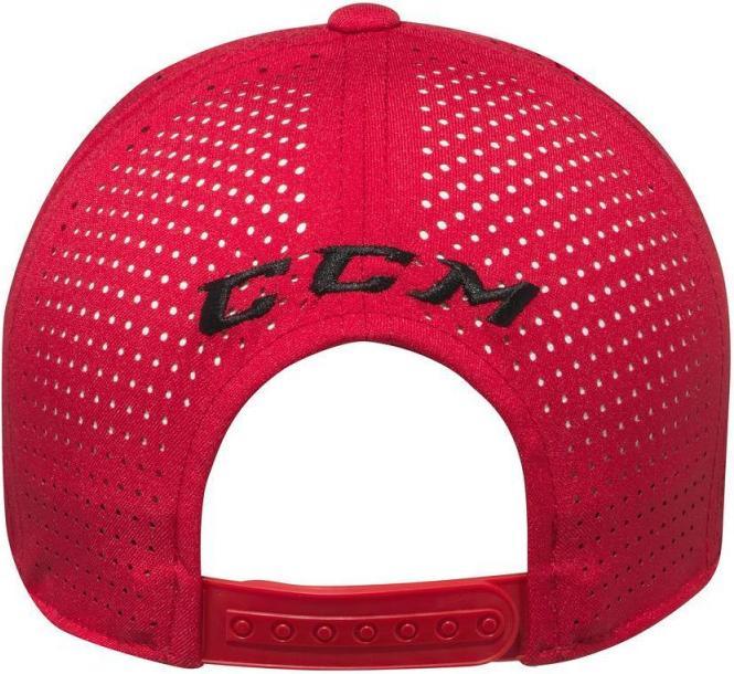 Actual product image CCM Big Logo Flat Brim YTH Snapback (Ena Velikost, Dark Blue) (One size)
