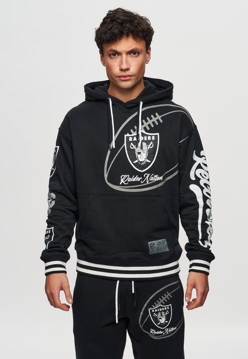 Immagine prodotto Recovered Re:felpa in pile con cappuccio - PATCHES Las Vegas Raiders (S)