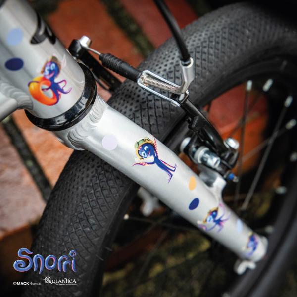 Actual product image Farbviereck Snorri Rulantica from the Europapark motifs stickers / stickers