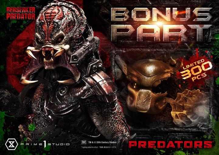 Produktbild Prime 1 Studio Predators statuette Berserker Predator Deluxe Bonus Version 100 cm