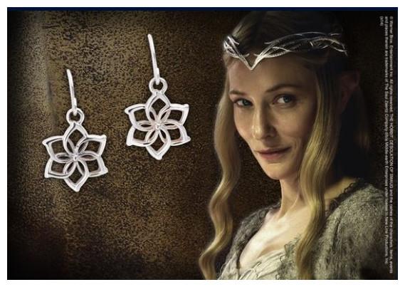 Immagine prodotto Noble Collection Orecchini con fiori di Galadriel - Hobbit NN1259