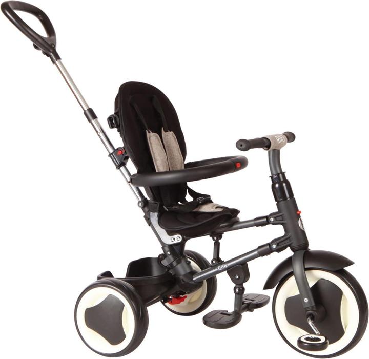 Productafbeelding Qplay Driewieler Rito 3 in 1 - Jongens en Meisjes - Grijs - Deluxe