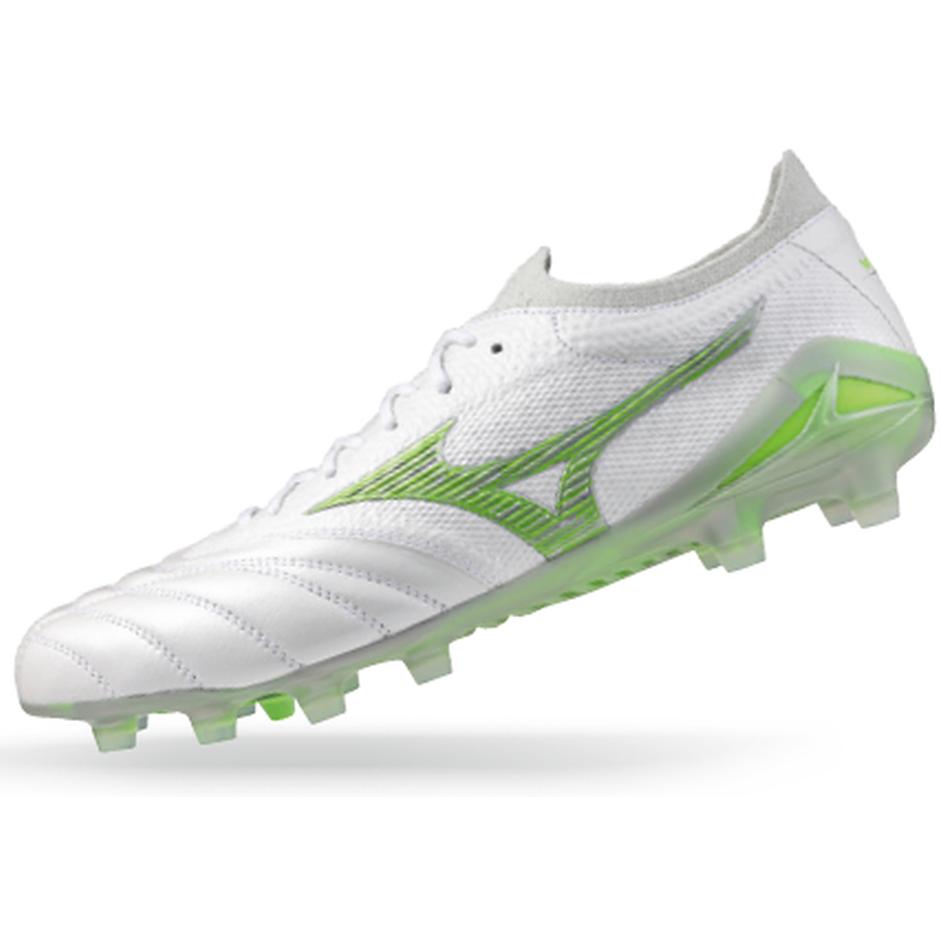 Mizuno, Unisex, Fussballschuhe, Morelia Neo Iv ss Japan Fg (42.5), Weiss