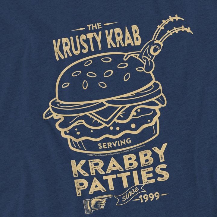 Produktbild Spongebob Squarepants The Krusty Krab Shock Mono TShirt (S)