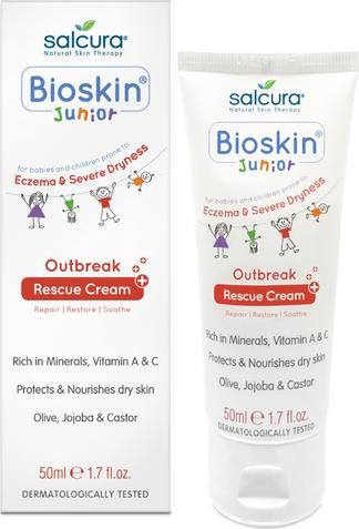 Produktbild Salcura Skincare Bioskin Junior Outbreak Rescue Cream Creme für Babys 150 ml