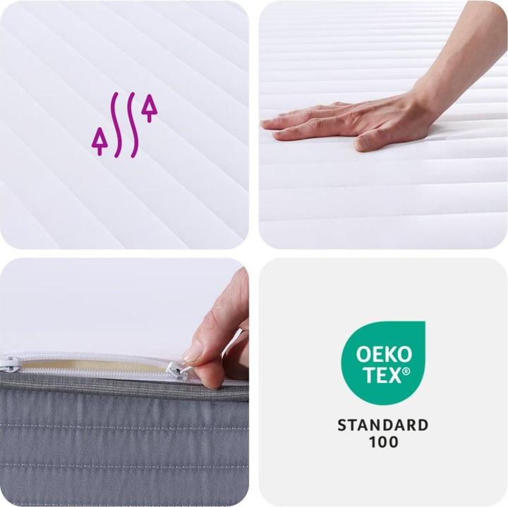 Produktbild vidaXL Schaumstoffmatratze (Schaumstoffkern, 120 x 200 cm)