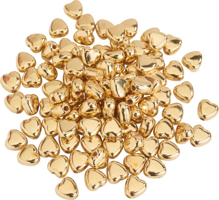 Produktbild Pracht Kunststoffperlen Herzen 6mm