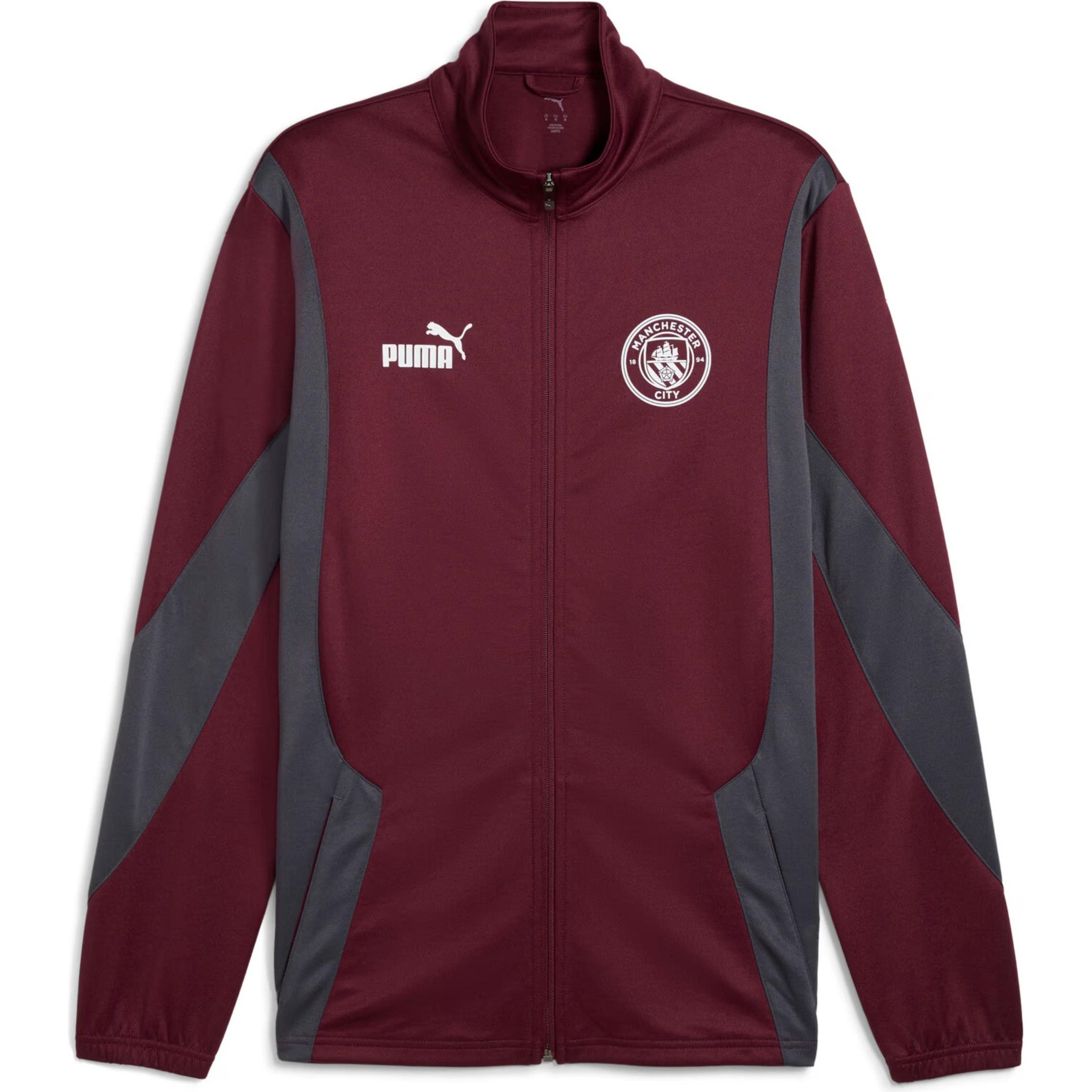 Puma, Jacke, Trainingsjacke Manchester City 2024/25 (XS), Grau, XS