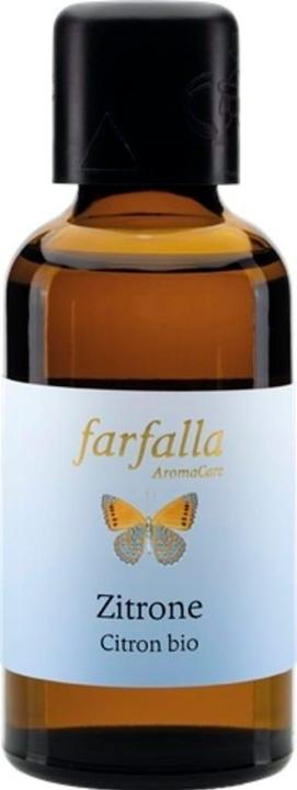 Actual product image Farfalla Organic Lemon Essential Oil