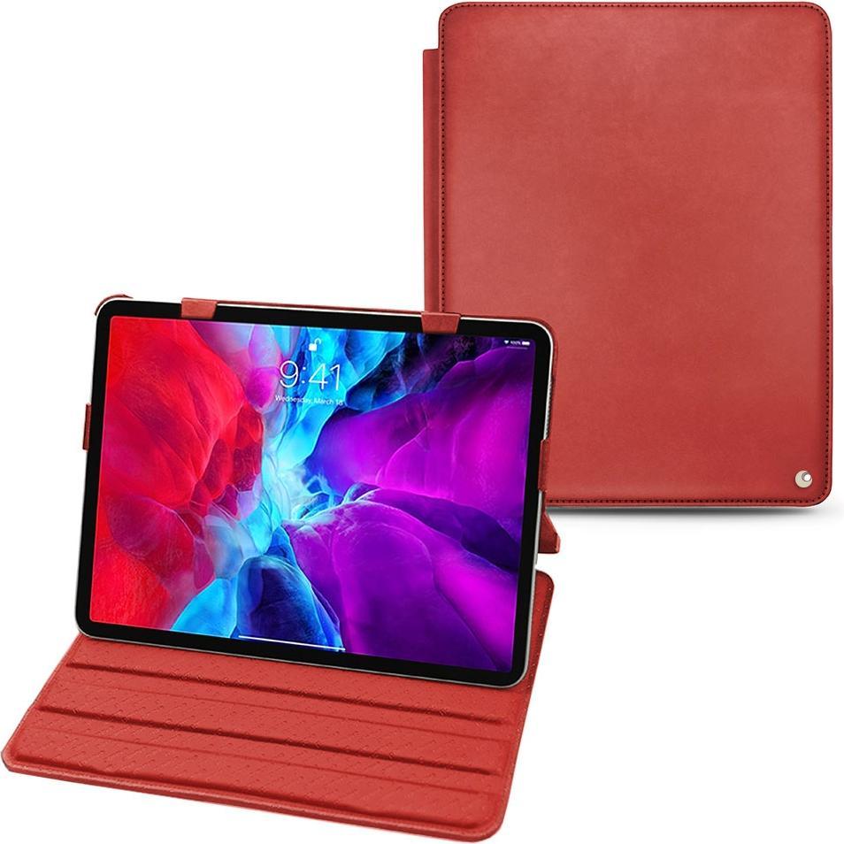 Noreve Lederschutzhülle horizontal (iPad Pro 12.9 2020 (4. Gen)), Tablet Hülle, Rot