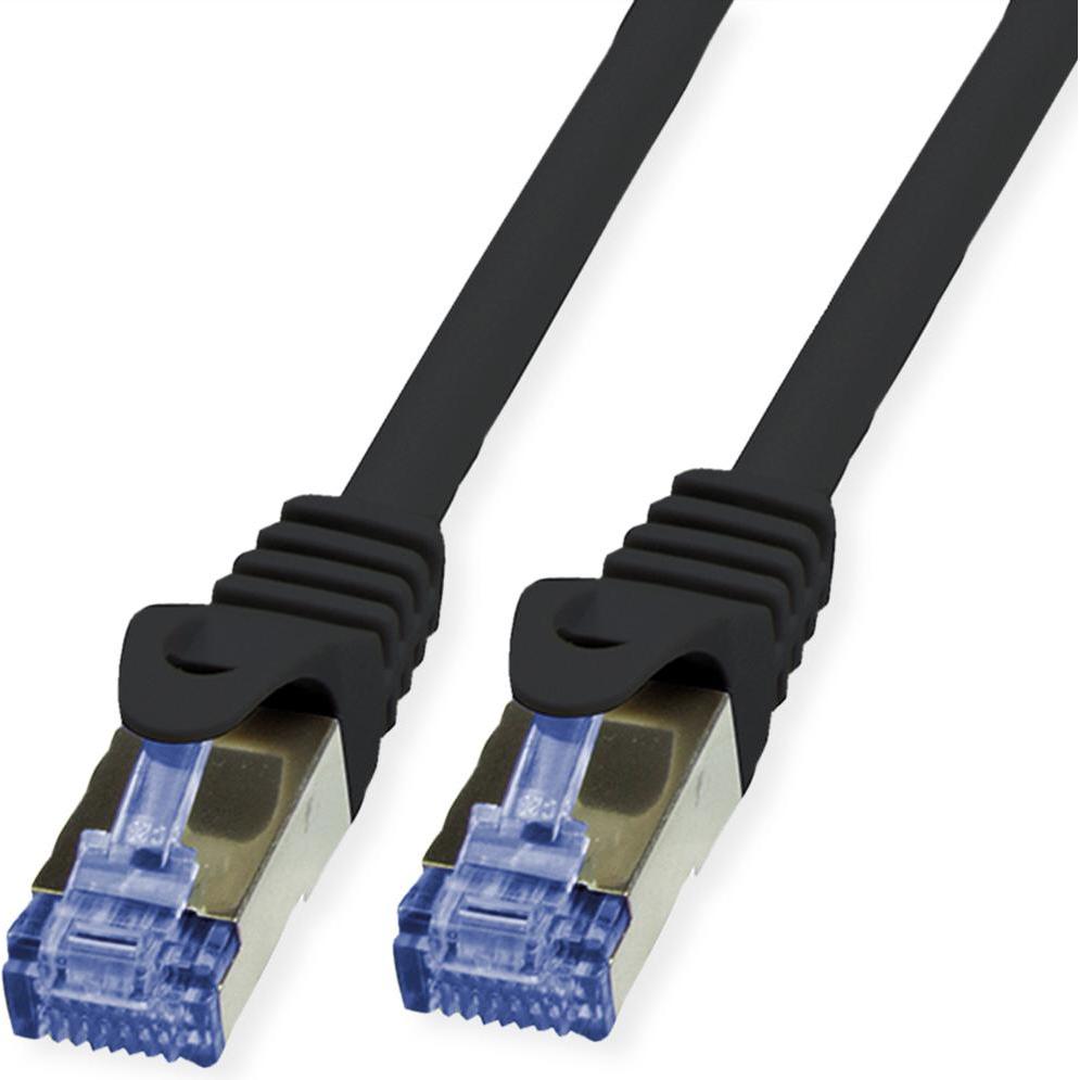 Value Outdoor Patchkabel Kat.6A (Class EA) S/FTP (PiMF), Massivdraht, LSOH (S/FTP, CAT6a, 30 m), Netzwerkkabel