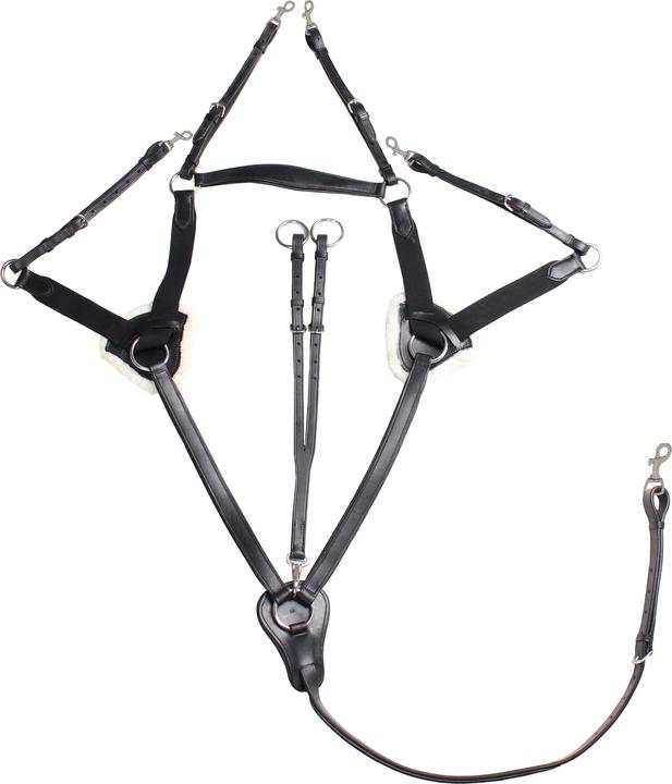 Horka Collare elastico a 5 punti per cavalli