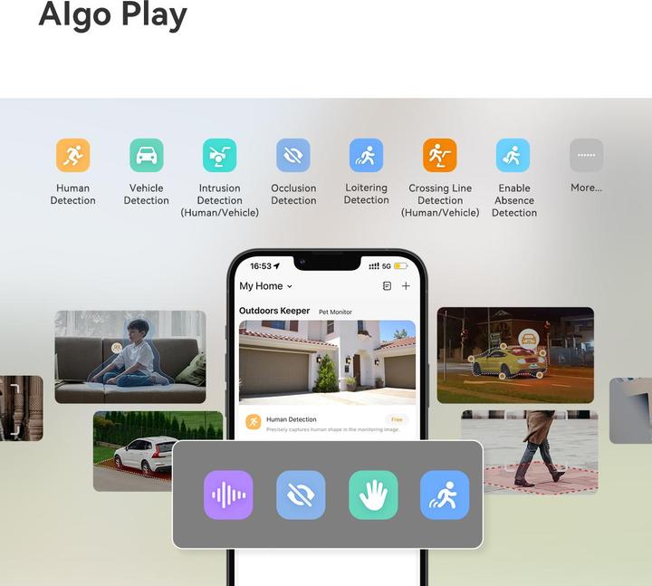 Actual product image Imou WRL CAMERA 6MP TITAN PRO/IPC-U7LP-6V0NE (3200 x 1800 Pixels)