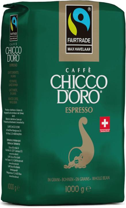 Image du produit Chicco D'oro Espresso (1000 g, Torréfaction moyenne)