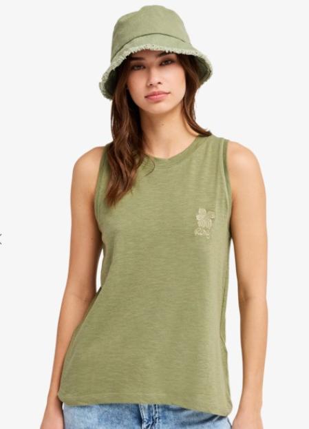 Produktbild Roxy Better Days Tank Top, Oil Green, M (M)