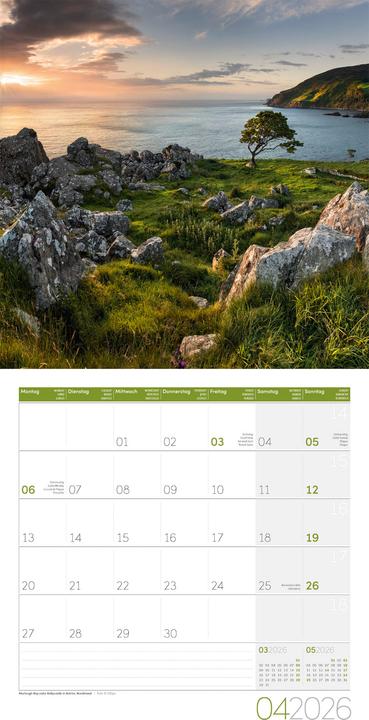 Image du produit Magie des Lichts Kalender 2026 - 30x30 (30 x 30 cm, Couverture rigide, Anglais, Français, Italien)