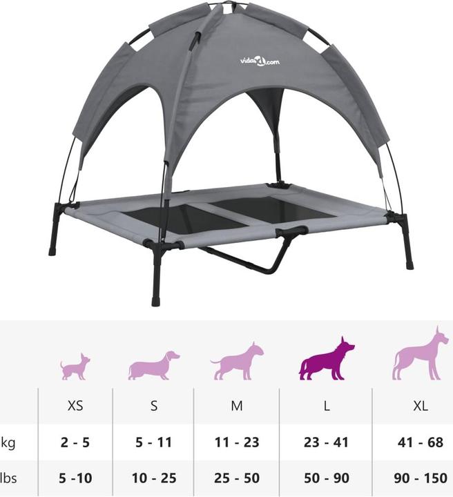Image du produit vidaXL Hundebett (Chien)