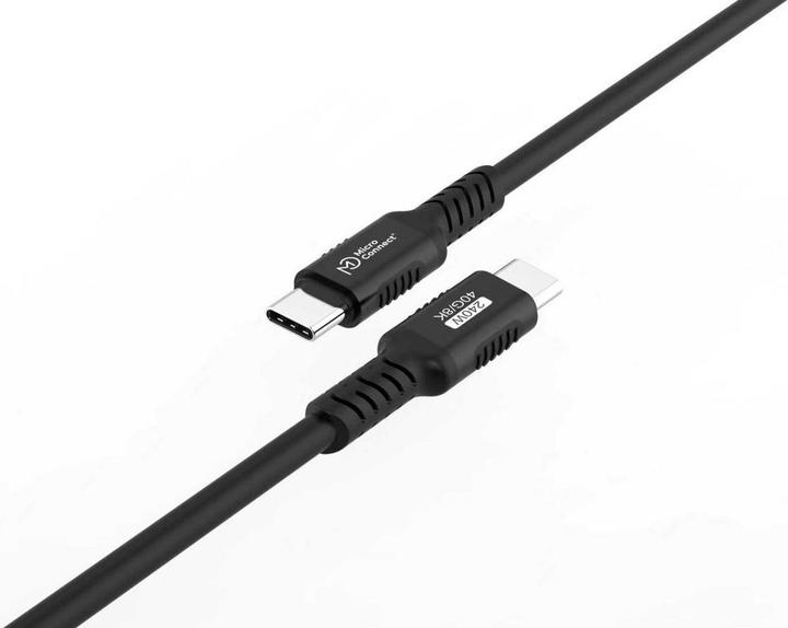 Produktbild MicroConnect USB-C to USB-C cable Premium (1.50 m, 240 W)