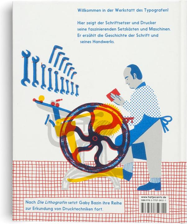 Produktbild Der Typograf (Deutsch, Gaby Bazin, 2025)