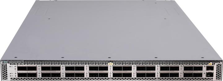 Actual product image HPE E Networking Comware 5960, 32 Port QSFP-DD, Data Center, Switch (32 ports)