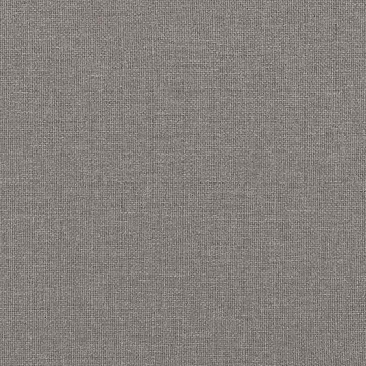 Image du produit VidaXL Lit Boxspring Avec Matelas Tissu Taupe (100 x 200 cm)