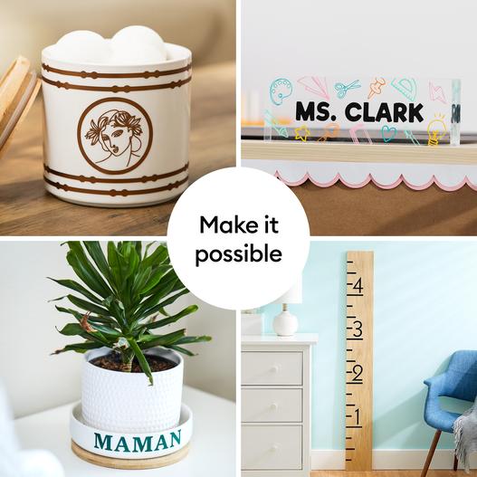 Immagine prodotto Cricut Vinylfolie Smart Permanent 33 x 91.4 cm, 1 Stück, Grün