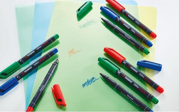 Actual product image STABILO OHPen universal foil pen permanent (Black, 1 x)