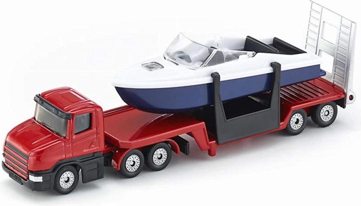 Image du produit Siku Chargeuse surbaissée avec bateau