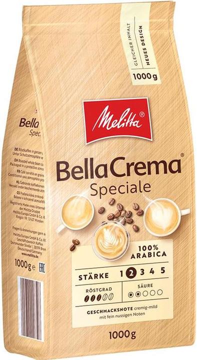 Produktbild Melitta Bella Crema Cafe Speziale 1 Kg (1000 g, Rohkaffee)