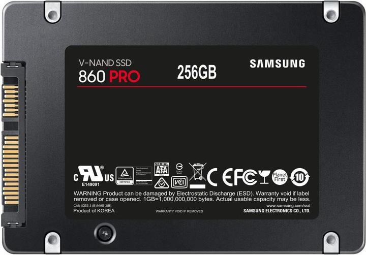 Produktbild Samsung 860 Pro (256 GB, 2.5")