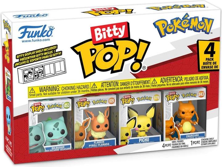 Immagine prodotto Funko Bitty POP! 4 Pack Pokemon: Bulbasaur