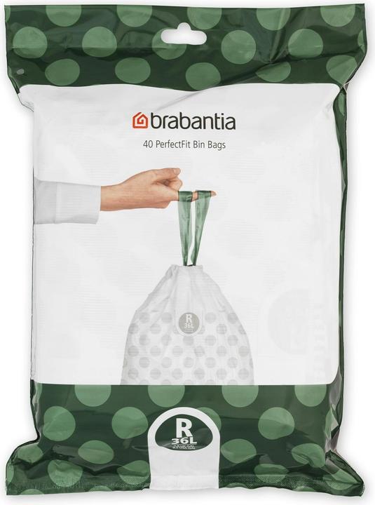 Actual product image Brabantia PerfectFit garbage bag type R, 36 L, 30 pcs. (40 x, 36 l)