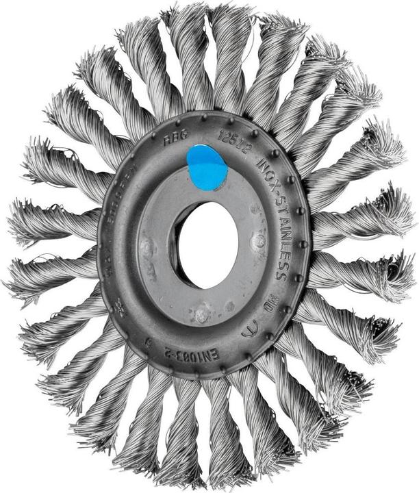 Produktbild Pferd Rundbürste gezopft POS RBG 2 INOX 035 (0.35 mm)