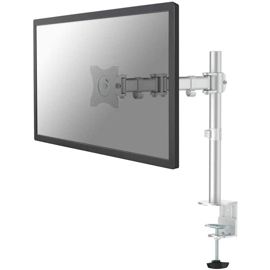 Neomounts FlachbildschirmTischhalterung (Tisch, 30"), Monitor Halterung, Silber