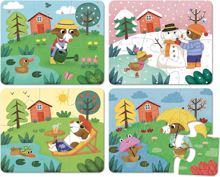 Immagine prodotto Vilac Puzzle le 4 stagioni (4 pezzi)