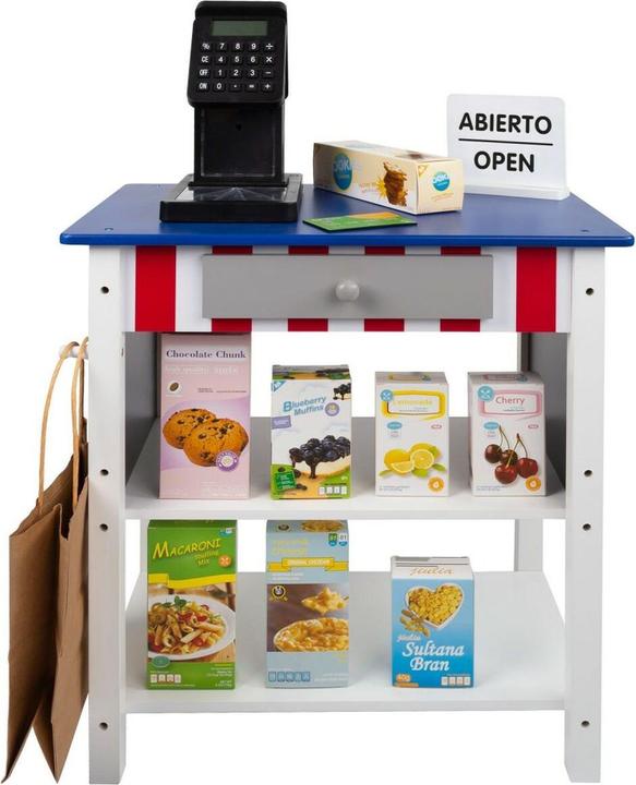 Woomax Supermarkt-Spielzeug 28 Stücke 48 x 70 x 30 cm