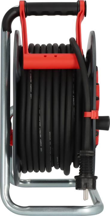 Produktbild Brennenstuhl 9232250100 Kabeltrommel 25 m Schwarz Schutzkontakt-Stecker (25 m, 2.50 mm²)
